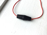 'Crystal-like Plastic Cross' String Necklace