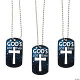 'God's Got This' Dog-Tag Chain Necklace