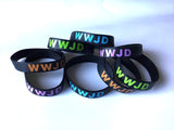 WWJD Rubber Wristband