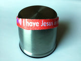 Jesus In My Heart Friendship Bracelet, red